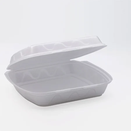 Caserole din Polistiren cu 1 Compartiment (100 Buc/Set)