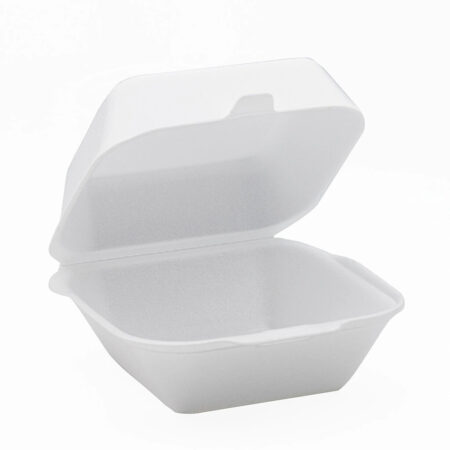 Caserole din Polistiren Pentru Burger (100 Buc/Set)