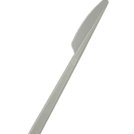 Cuțite Plastic Argintii (50 Buc/Set)