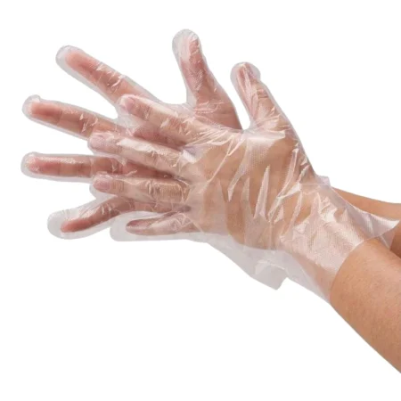 Mănuși Unică Folosință Transparente (100 Buc/Set)