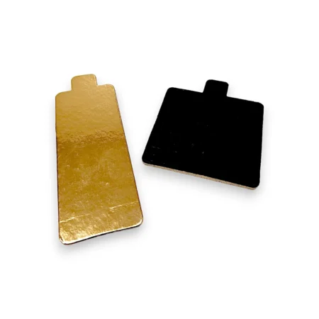 Monoporții Aurii/Negre cu Mâner - 2mm (200 Buc/Set)