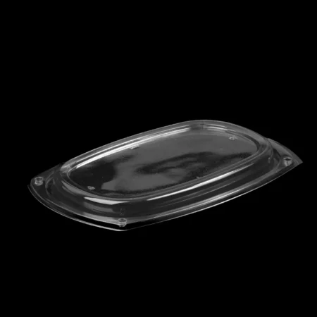 Capac Platouri Ovale Negre (50 Buc/Set)