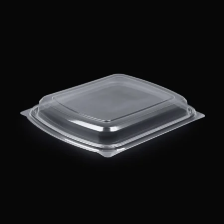 Capace Caserole Termosudabile Negre 1 Compartiment (50 Buc/Set)