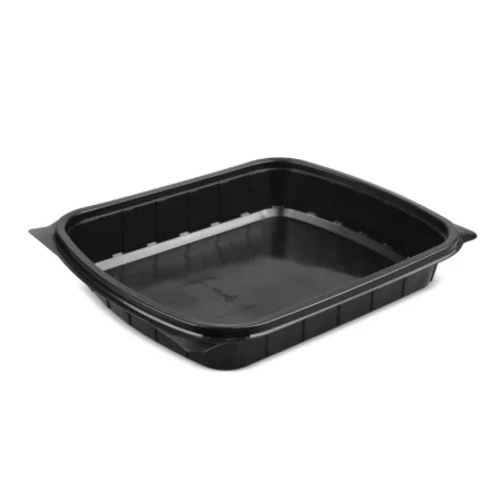 Caserole Termosudabile Negre 1 Compartiment (50 Buc/Set)