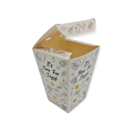 Cutii Cartofi Prăjiți "Urban" cu Capac (100 Buc/Set)