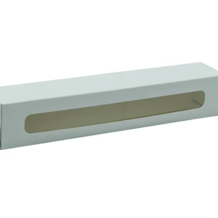 Cutii Macarons Albe (50 Buc/Set)