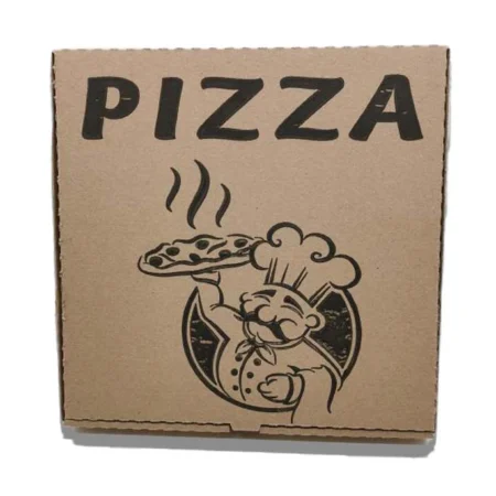 Cutii Pizza "Bucătar" Natur (100 Buc/Set)