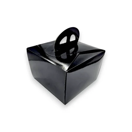 Cutii Tort Negre Pie Handle (25 Buc/Set)