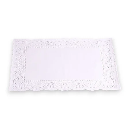 Dantele din Hârtie Dreptunghiulare (100 Buc/Set)