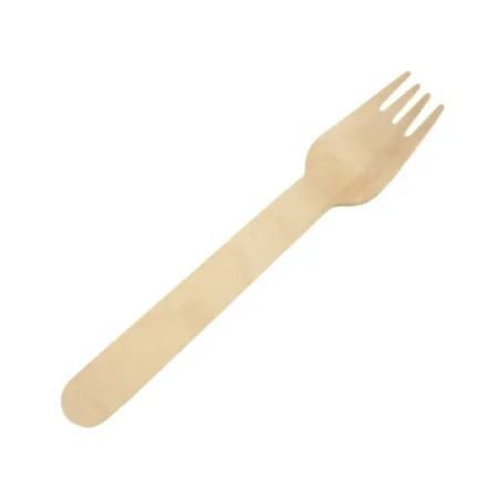 Furculițe din Lemn (100 Buc/Set)