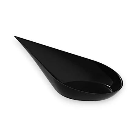 Lingurițe Desert Negre China (50 Buc/Set)