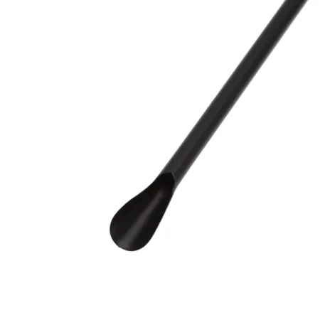 Paie Bio Negre cu Linguriță (250 Buc/Set)