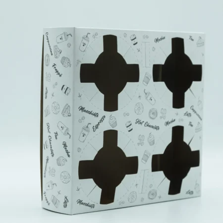 Suport Pahare 4 Compartimente Urban (100 Buc/Set)