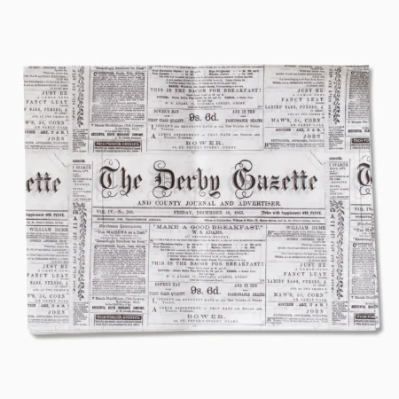 Hârtie Tavă Ziar Alb (1000 Buc/Set)