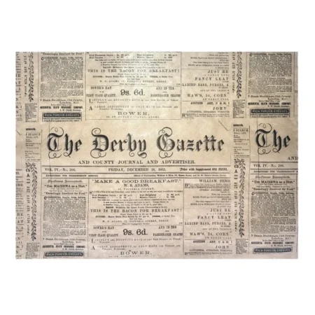 Hârtie Tavă Ziar Natur (1000 Buc/Set)