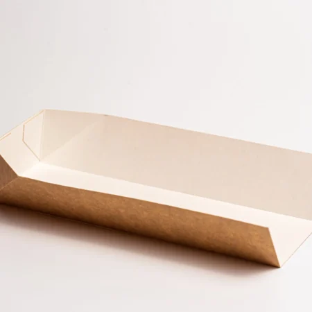 Tăvițe Carton Natur Baghetă (100 Buc/Set)